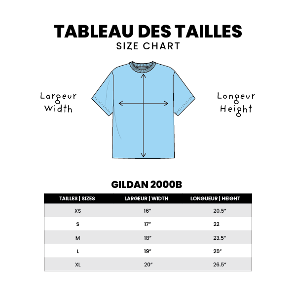 Gildan 2000B | Youth T-Shirt