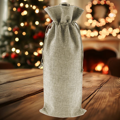 Wine because it's not good to keep things bottled up | Wine Bag